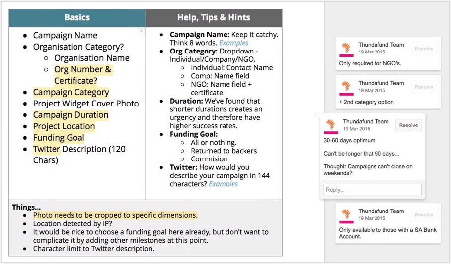 Google docs was used to do the IA and collaborate together on it