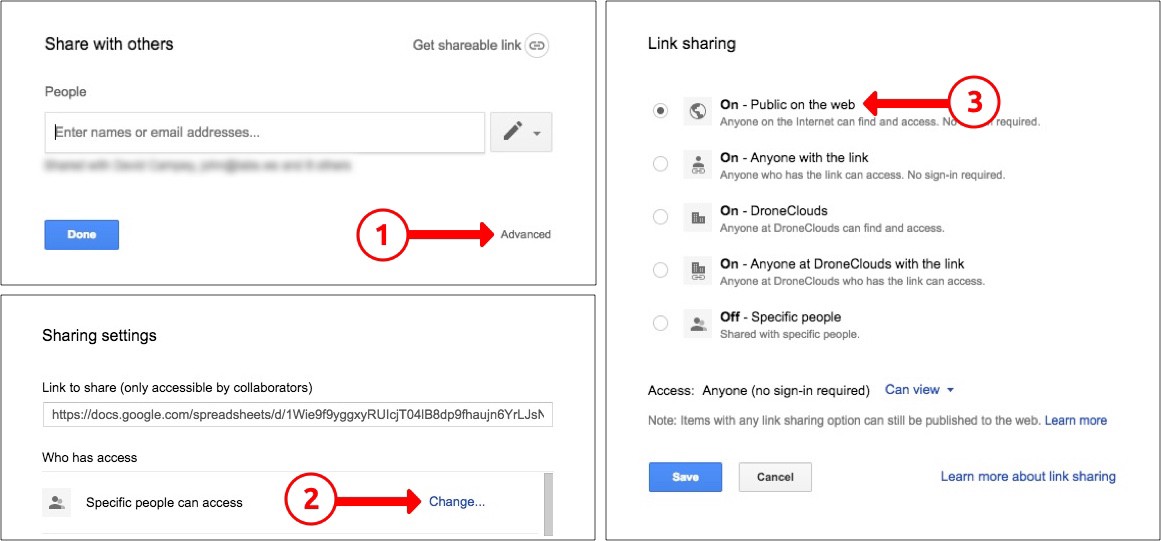 Change your sharing preferences accordingly